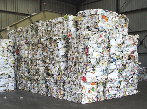 Papiers recyclables